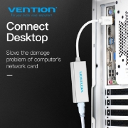 Picture of USB Lan Adapter Vention CEFIB USB3.0 TO RJ45 Gigabit