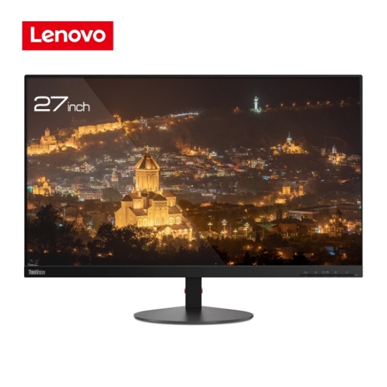 სურათი მონიტორი Lenovo ThinkVision S27i-10 27" IPS FULLHD 4ms  BLACK (61C7KAT1EU)