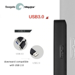 Picture of External Hard Drive SEAGATE MAXTOR 4TB USB3.0 (HX-M401TCB) BLACK