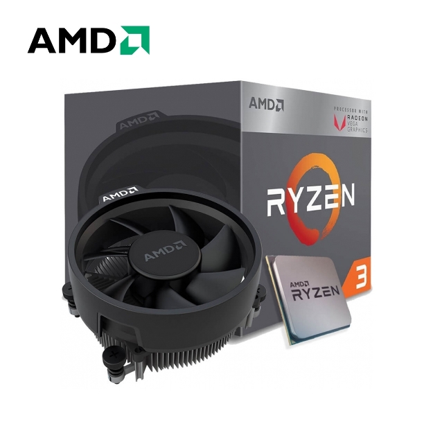 Picture of Processor AMD Ryzen 3 2200G 3.5GHz 4-Core AM4 (YD2200C5FBBOX)