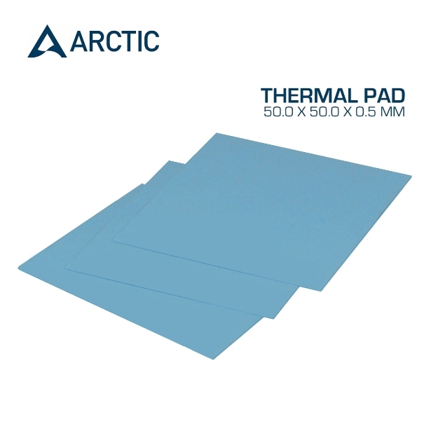 Picture of Thermal Pad ARCTIC COOLING 50.0 x 50.0 x 0.5 mm Blue ACTPD00001A