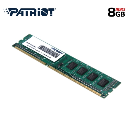 Picture of Memory Patriot Signature 8GB DIMM DDR3 (PSD38G16002) 1600MHz