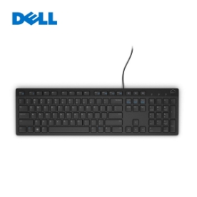 Picture of კლავიატურა Dell Multimedia Keyboard-KB216 Black (RTL BOX) (580-ADGR)