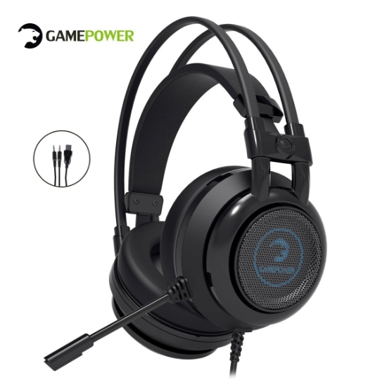 Picture of HEADSET GAMEPOWER MAGNUS V2 SiYAH (1908904-04) 3.5mm Black