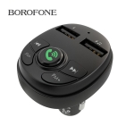 Picture of CAR USB CHARGER BOROFONE BC26 FM transmitter black