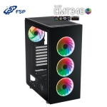 Picture of ქეისი FSP CMT340 Mid Tower RGB Glass Black