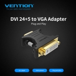 Picture of გადამყვანი VGA TO DVI-I 24+5 Black