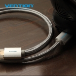 Picture of HDMI Cable Vention AABII 3M Silver Cotton