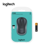Picture of Mouse Logitech M185 (910-002238) Wireless Black/Grey