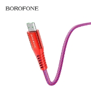 სურათი MICRO USB კაბელი BOROFONE BU13 Fast Charging 4A RED 1.2M