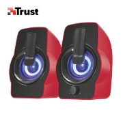 სურათი დინამიკი TRUST GEMI (22979) 2.0 SPEAKER RGB RED