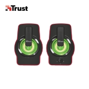სურათი დინამიკი TRUST GEMI (22979) 2.0 SPEAKER RGB RED