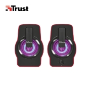 სურათი დინამიკი TRUST GEMI (22979) 2.0 SPEAKER RGB RED