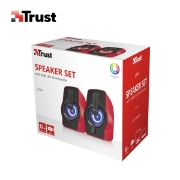 სურათი დინამიკი TRUST GEMI (22979) 2.0 SPEAKER RGB RED