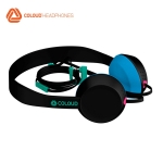 Picture of ყურსასმენი COLOUD KNOCK (119385) TRANSITION Black/Cyan 3.5mm
