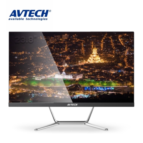 Picture of Computer AiO Avtech V8 Pro 23.8" IPS Full HD i3-8100 8GB DDR4 SSD 120GB M.2