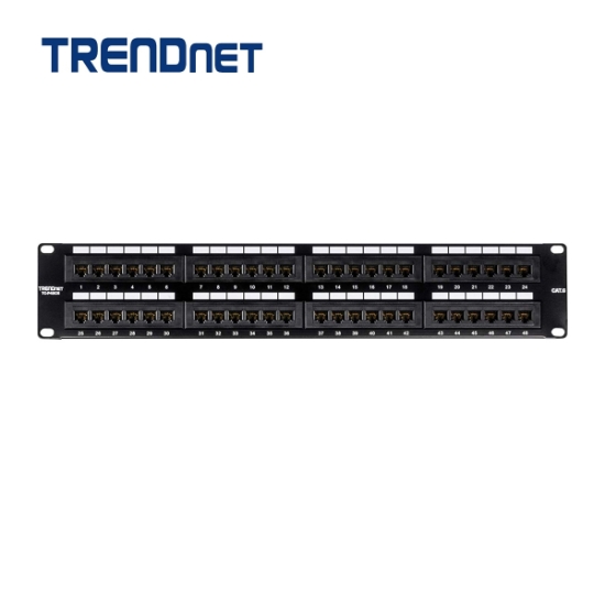 Picture of Patch Panel Trendnet TC-P48C6 48-port Cat6 UTP