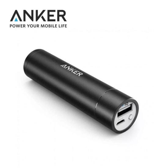 სურათი პორტატული დამტენი ANKER (A1104011) 3350MAH BLACK 
