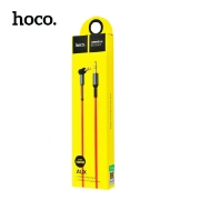 სურათი AUX კაბელი HOCO UPA02 Spring 3.5mm 1M BLACK