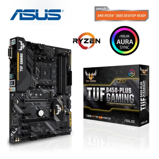 Picture of Motherboard Asus TUF B450-PLUS GAMING (90MB0YM0-M0EAY0) AMD AM4