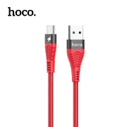 სურათი Type-C კაბელი HOCO U53 5A Flash Charging Data 1.2M RED
