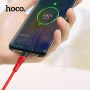 სურათი Type-C კაბელი HOCO U53 5A Flash Charging Data 1.2M RED