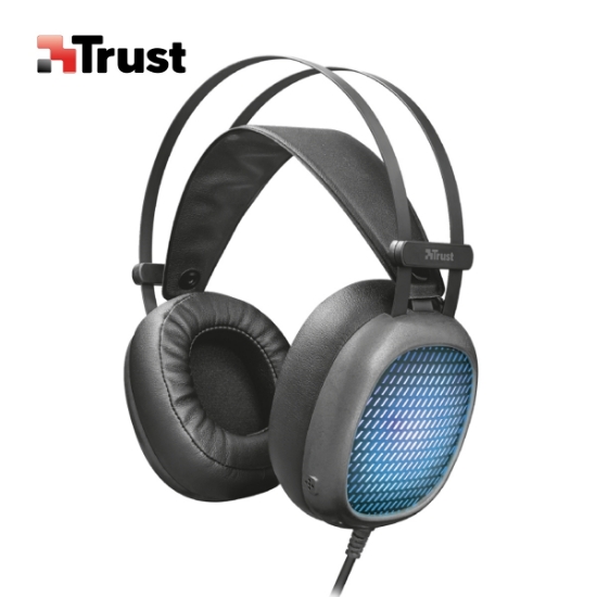 Picture of HEADSET  TRUST LUMEN (22447) ILLUMINATED BLACK