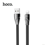 Picture of Lightning Cable HOCO U57 Twisting charging data 1.2m BlacK