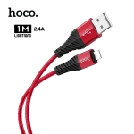 Picture of Lightning კაბელი HOCO X38 Cool Charging data 1m Red
