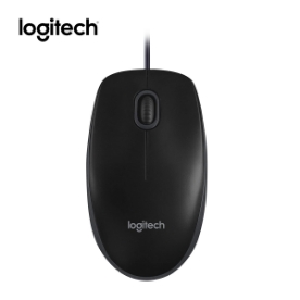 Picture of მაუსი LOGITECH B100 910-003357 USB 1.8M BLACK