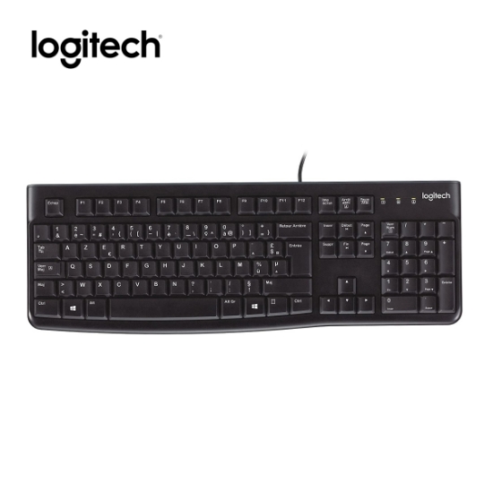 სურათი კლავიატურა LOGITECH K120 920-002522 USB BLACK