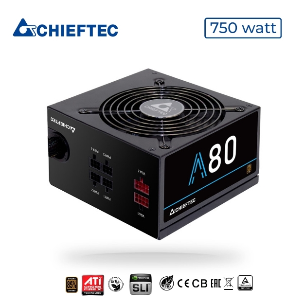 Picture of Power Supply CHIEFTEC A-80 CTG-750C 750W Modular