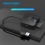 Picture of USB ჰაბი VENTION CHABD USB3.0 0.5M Black