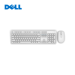Picture of კლავიატურა Dell Wireless Keyboard and Mouse-KM636 - US (QWERTY) - White  (RTL BOX) (580-ADGF_GE)