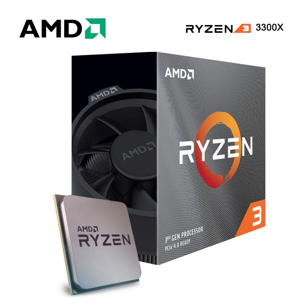 Picture of Processor AMD Ryzen 3 3300X 100-100000159BOX 16MB CACHE 3.8GHz
