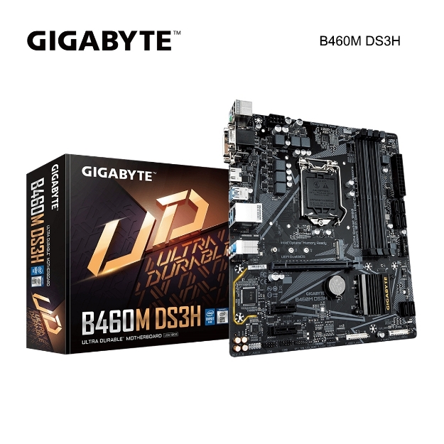Picture of Motherboard GIGABYTE B460M-DS3H LGA1200 Rev1.0 Micro ATX