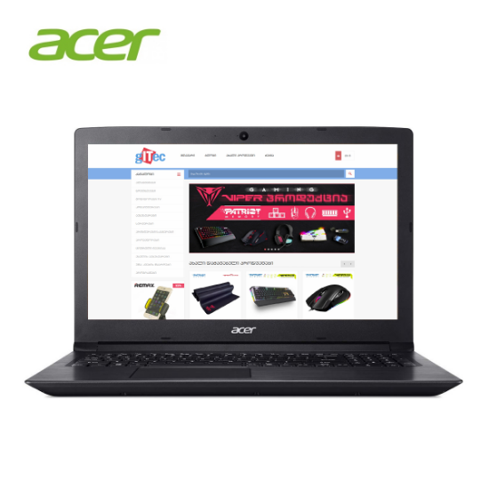 Picture of  Notebook Acer Aspire A315-53-536Q 15.6" HD i5-8250U 8GB 256GB SSD Black (NX.H38ER.030) 