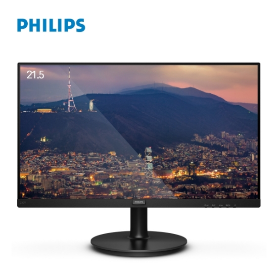 სურათი მონიტორი Philips 221V8/00 21.5" Full HD VA LED 4ms 75 Hz Black
