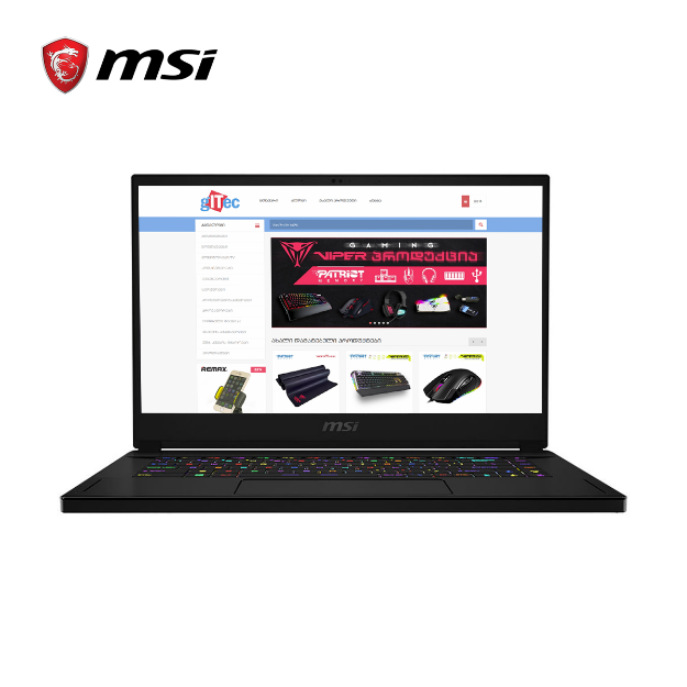 Picture of Notebook MSI GS66  15.6"  FHD  144Hz  9S7-16V112-484  i7-10750H  GTX1660ti  16GB RAM 512GB ssd  