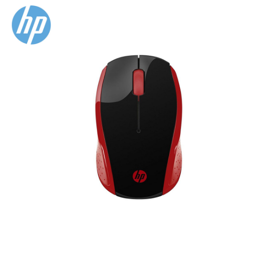 სურათი მაუსი HP 200 Emprs Red Wireless Mouse (2HU82AA)