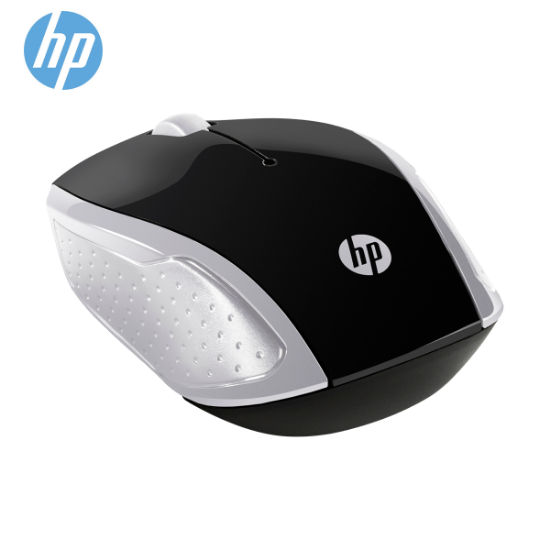 სურათი მაუსი HP 200 Pk Silver Wireless Mouse (2HU84AA)