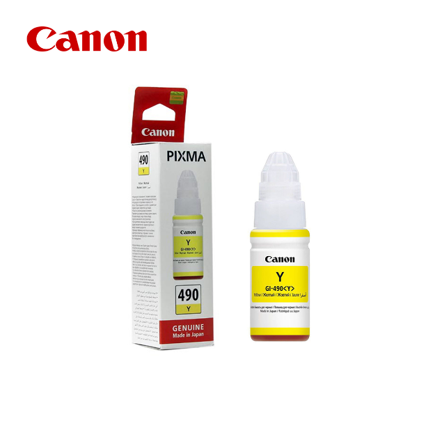 Picture of კატრიჯი Canon GI-490  (0666C001AA) Yellow