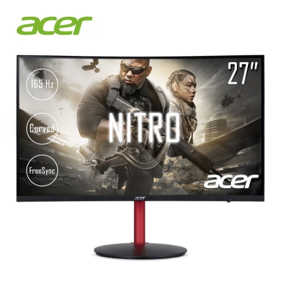 Picture of Monitor ACER Nitro XZ272 UM.HX2EE.P10 27" CURVED 165Hz VA LED Full HD 4ms Black