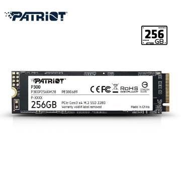 დეტალურის ჩვენება SSD მყარი დისკი Patriot P300 256GB M.2 2280 SSD P300P256GM28 სურათი SSD მყარი დისკი Patriot P300 256GB M.2 2280 SSD P300P256GM28
