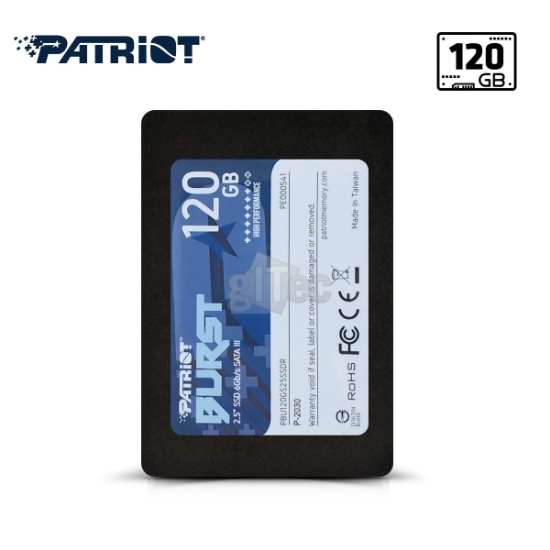 Picture of SSD Hard Drive Patriot BURST PBU120GS25SSDR 120GB SATA III