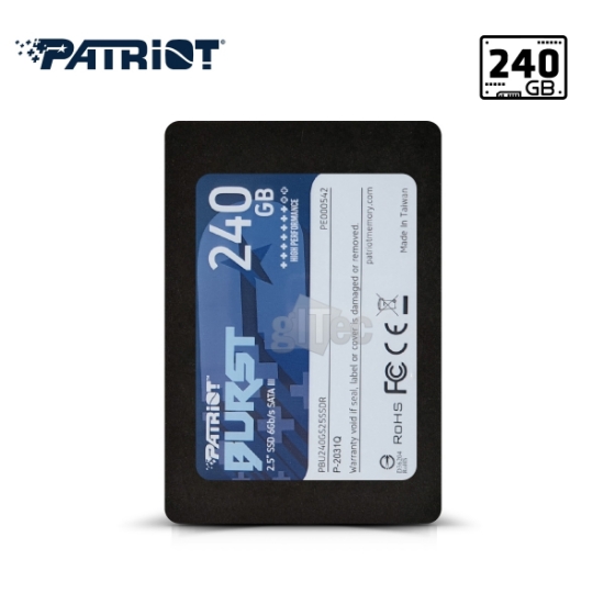 Picture of SSD Hard Drive Patriot Burst 240GB SSD PBU240GS25SSDR SATA III
