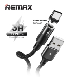 Picture of Magnetic Type-C Cable REMAX RC-102a Zigie Series 1.2M 3A black
