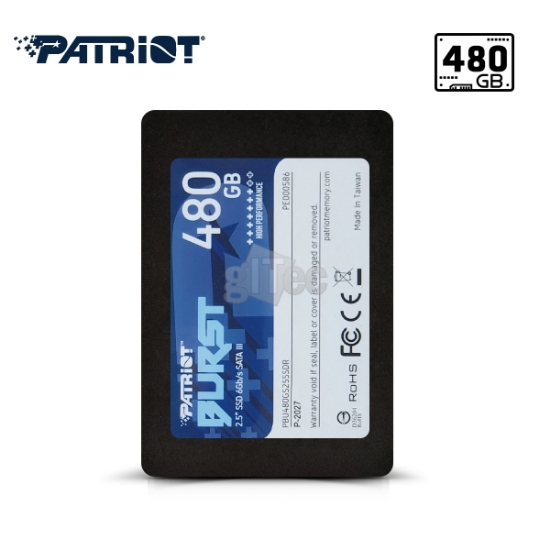 სურათი SSD მყარი დისკი Patriot 480GB (PBU480GS25SSDR)