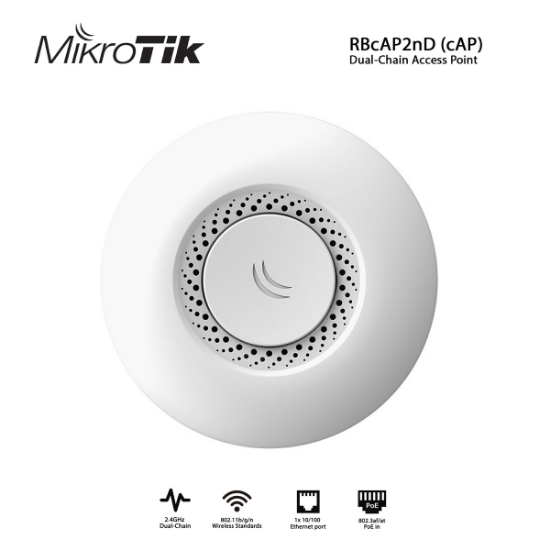 სურათი Wireless აქსესპოინტი MIKROTIK RBcAP2nD