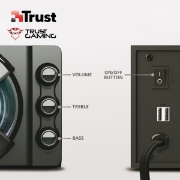 Picture of USB Speaker Trust 23644 ZIVA RGB 2.1 GAMING